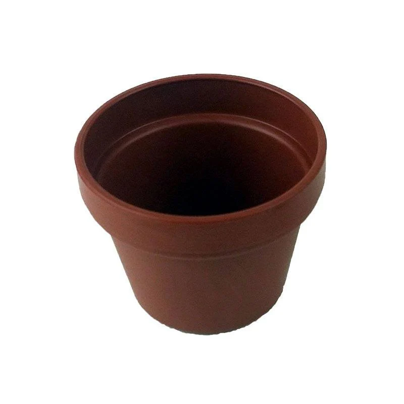 1.5" Miniature Plastic  Pot - Terracotta - Image 1