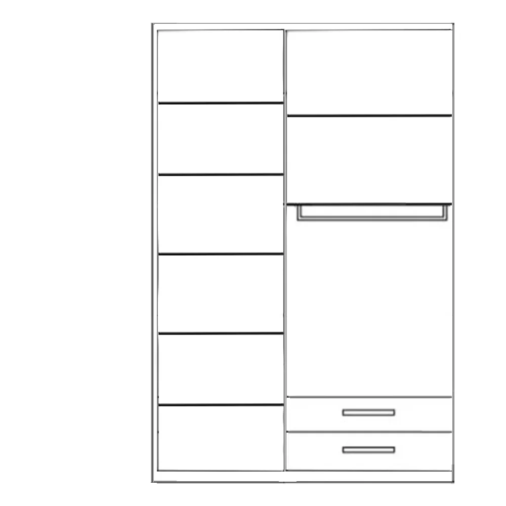دولاب 200×100سم- ART100 - Image 2
