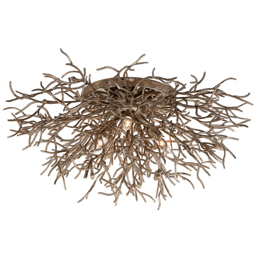 Troy Lighting Sierra 3 Light 32″ Wide Flush Mount Ceiling Fixture