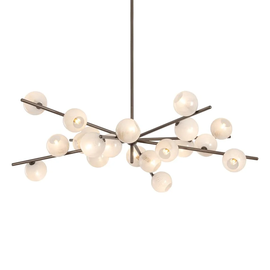 Troy Lighting Sonny 20 Light 60" Wide Abstract Chandelier - Image 1