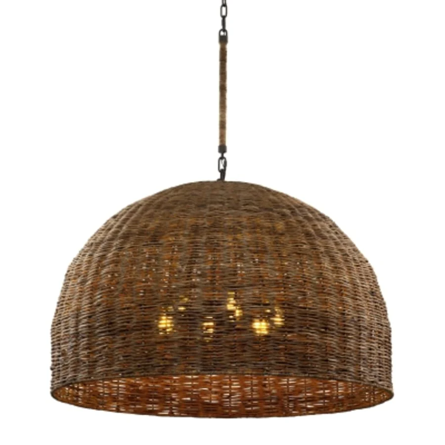 Troy Lighting Huxley 6 Light 44" Wide Pendant - Image 1