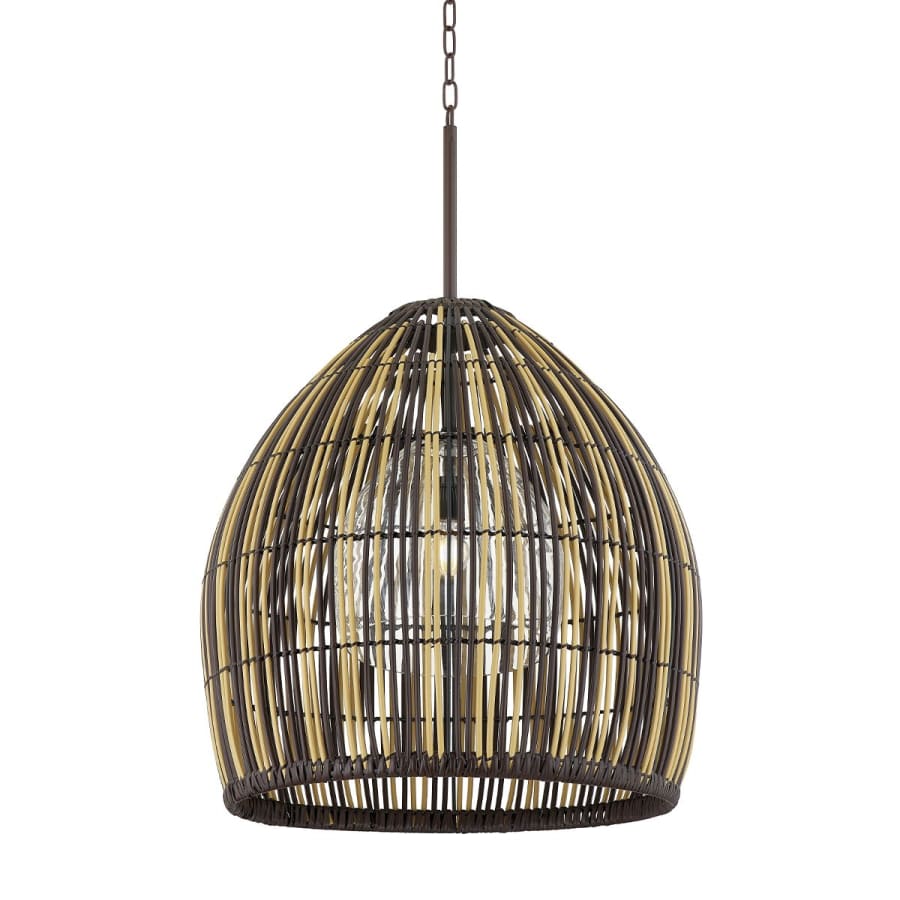 Troy Lighting Holden 35" Wide Wood Pendant - Image 1