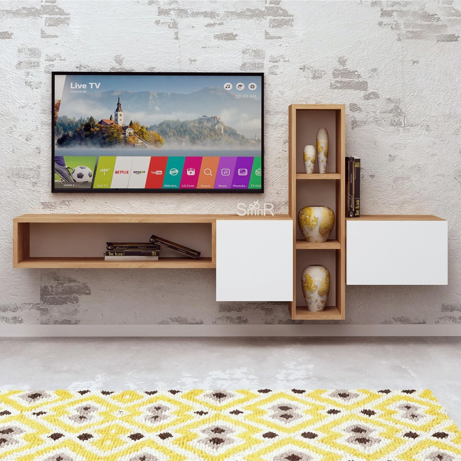 ترابيزة تليفزيون 30×180سم - LOG269 - Image 1