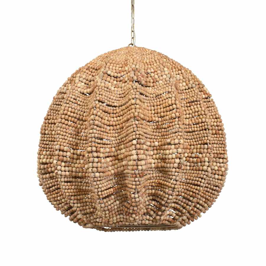Uttermost Kauri 5 Light 30" Wide Wood Pendant - Image 2