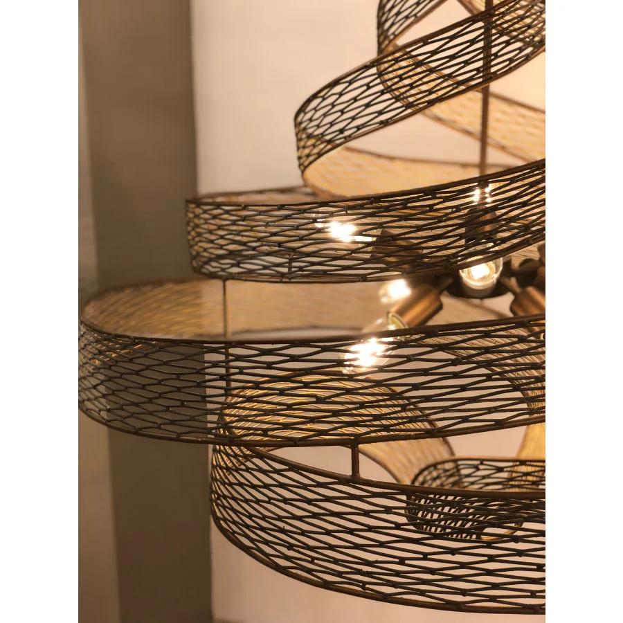 Varaluz Flow 6 Light 26" Wide Abstract Chandelier - Image 3