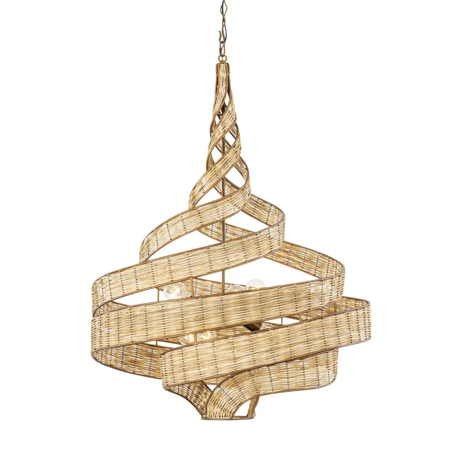 Varaluz Flow 6 Light 30" Wide Abstract Chandelier - Image 1