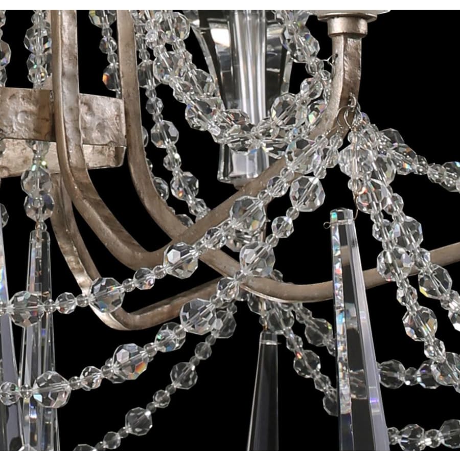 Varaluz Barcelona 12 Light 44" Wide Crystal Chandelier - Image 3