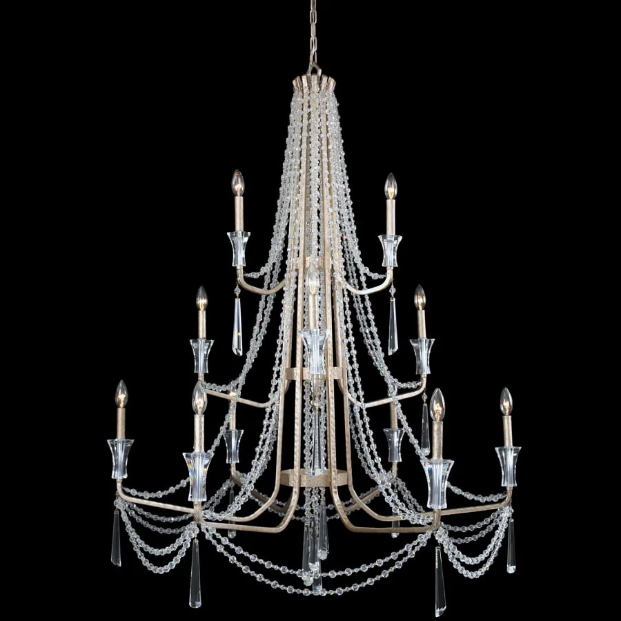 Varaluz Barcelona 12 Light 44" Wide Crystal Chandelier - Image 1