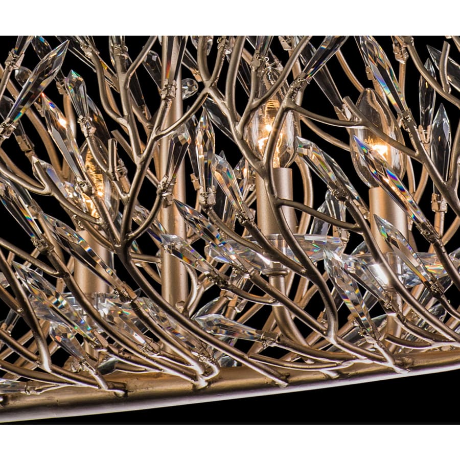 Varaluz Bask 6 Light 36" Wide Crystal Linear Pendant - Image 2