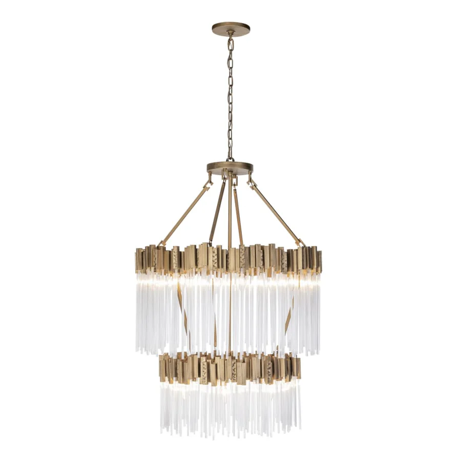 Varaluz Matrix 14 Light 30" Wide Waterfall Chandelier - Image 2