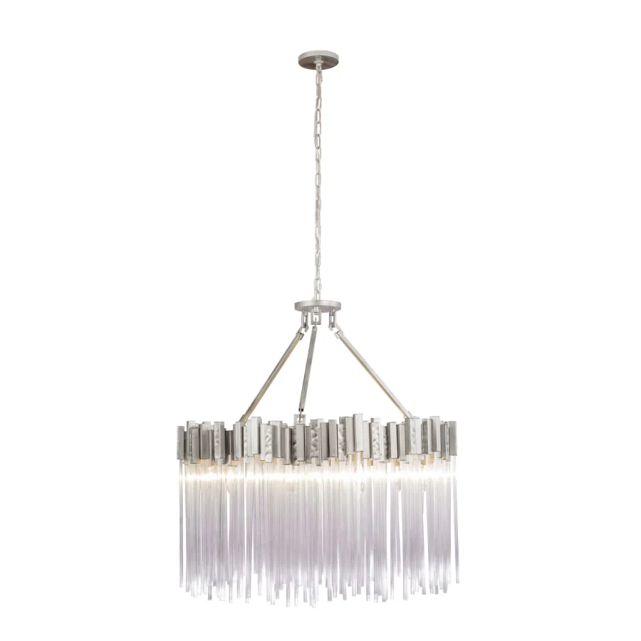 Varaluz Matrix 10 Light 30" Wide Ring Chandelier - Image 3