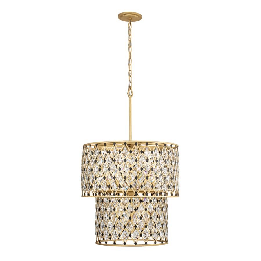 Varaluz Windsor 7 Light 25" Wide Crystal Waterfall Chandelier - Image 3