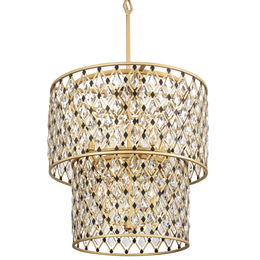 Varaluz Windsor 7 Light 25" Wide Crystal Waterfall Chandelier - Image 1