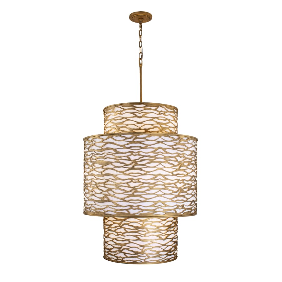 Varaluz Kato 16 Light 32" Wide Waterfall Chandelier - Image 3