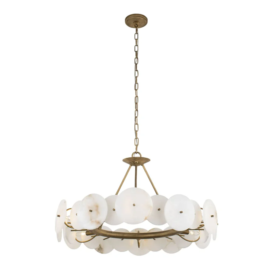 Varaluz Cosmos 6 Light 30" Wide Ring Chandelier - Image 2