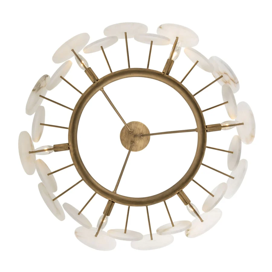 Varaluz Cosmos 6 Light 30" Wide Ring Chandelier - Image 3