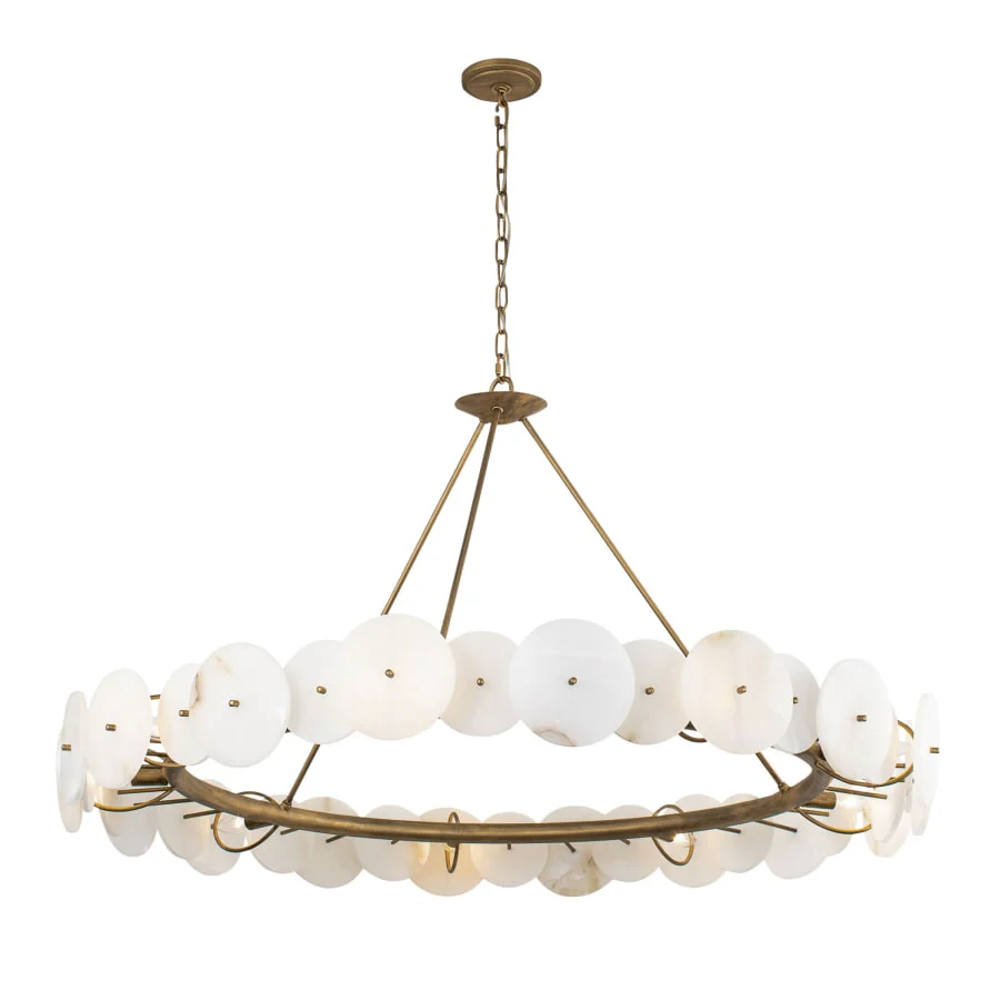 Varaluz Cosmos 9 Light 48" Wide Ring Chandelier - Image 2