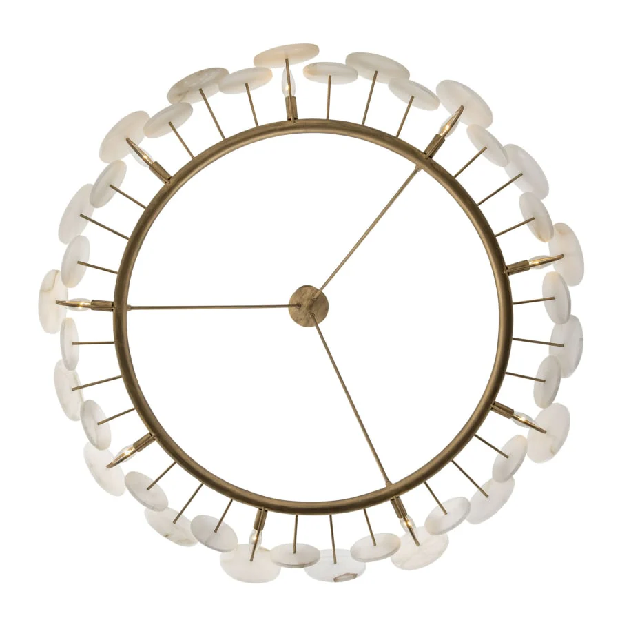 Varaluz Cosmos 9 Light 48" Wide Ring Chandelier - Image 3