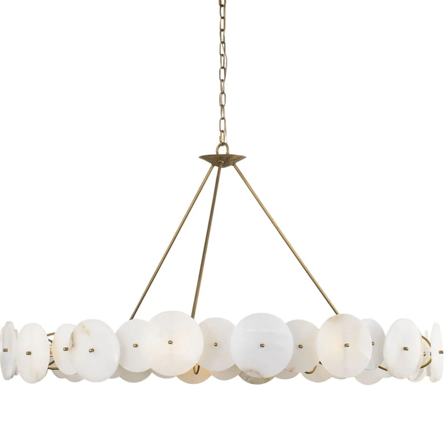 Varaluz Cosmos 9 Light 48" Wide Ring Chandelier - Image 1