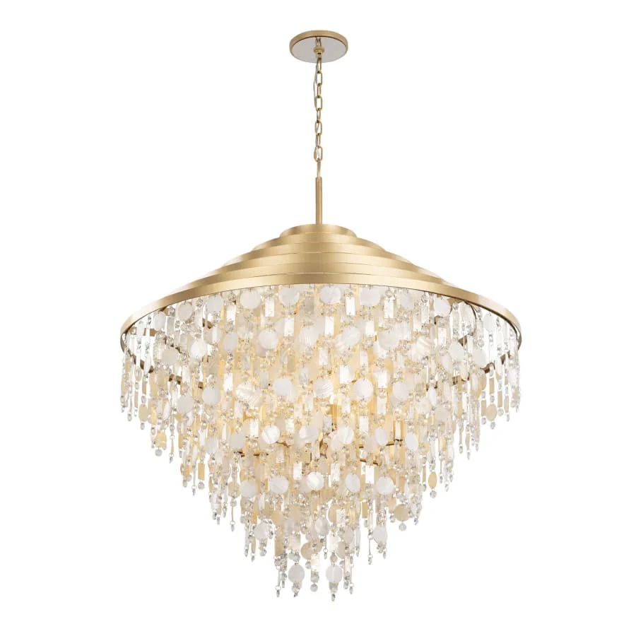 Varaluz Kalani 16 Light 41" Wide Waterfall Chandelier - Image 2