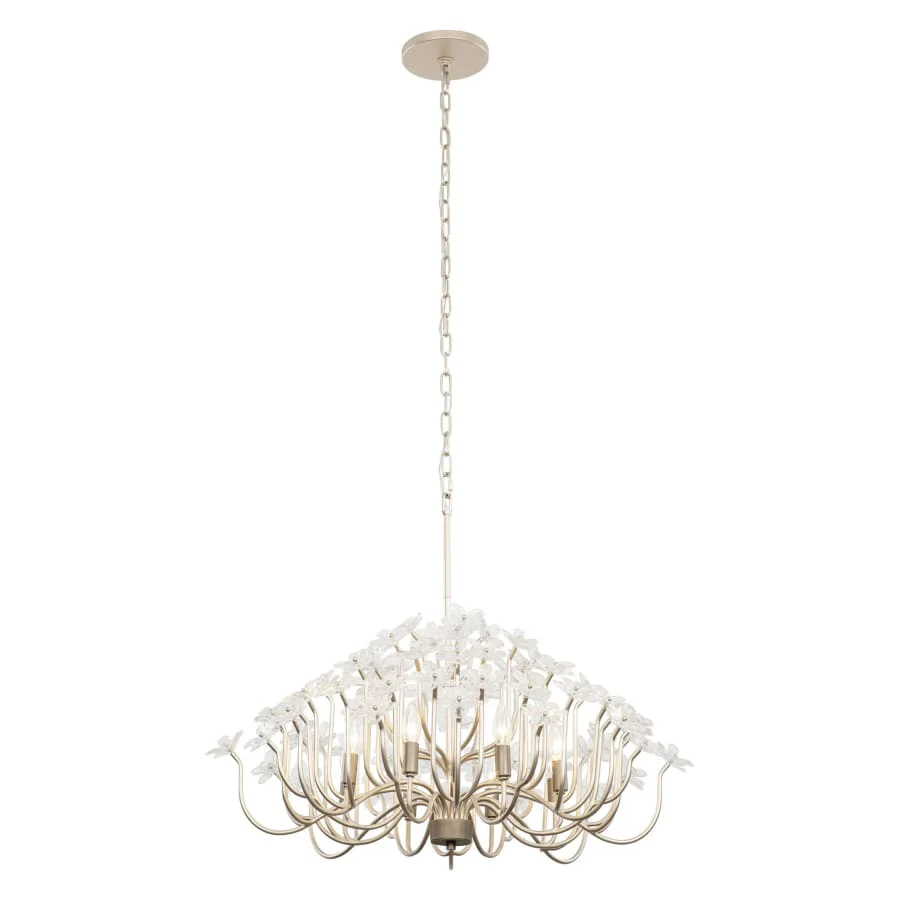 Varaluz Wildflower 8 Light 32" Wide Candle Style Chandelier - Image 2