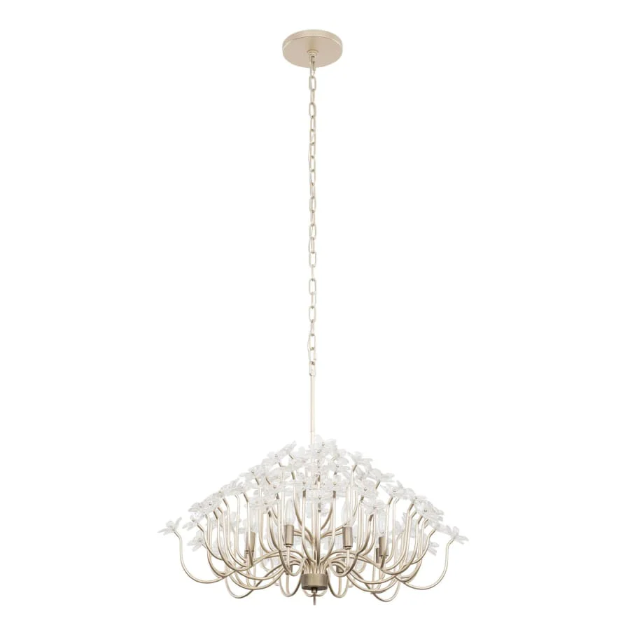Varaluz Wildflower 8 Light 32" Wide Candle Style Chandelier - Image 3