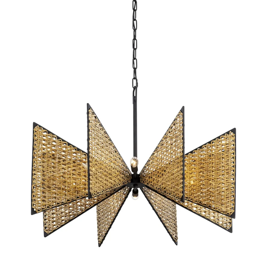 Varaluz Machina 8 Light 32" Wide Abstract Chandelier - Image 1