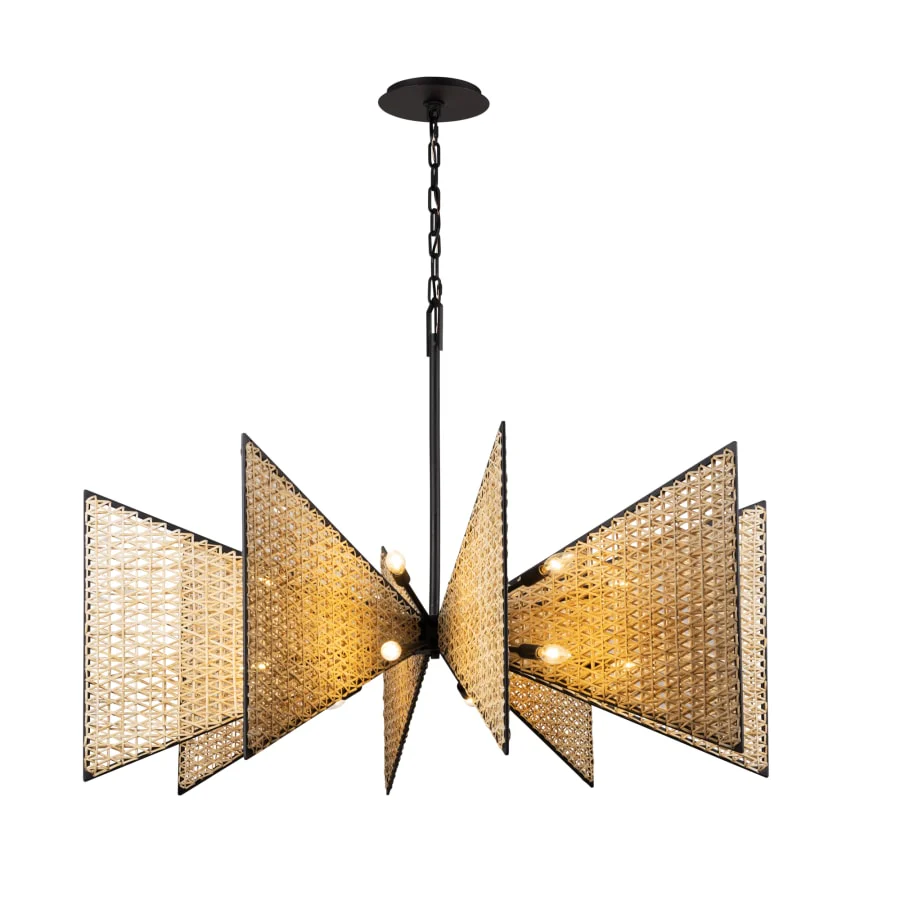 Varaluz Machina 16 Light 48" Wide Abstract Sputnik Chandelier - Image 2