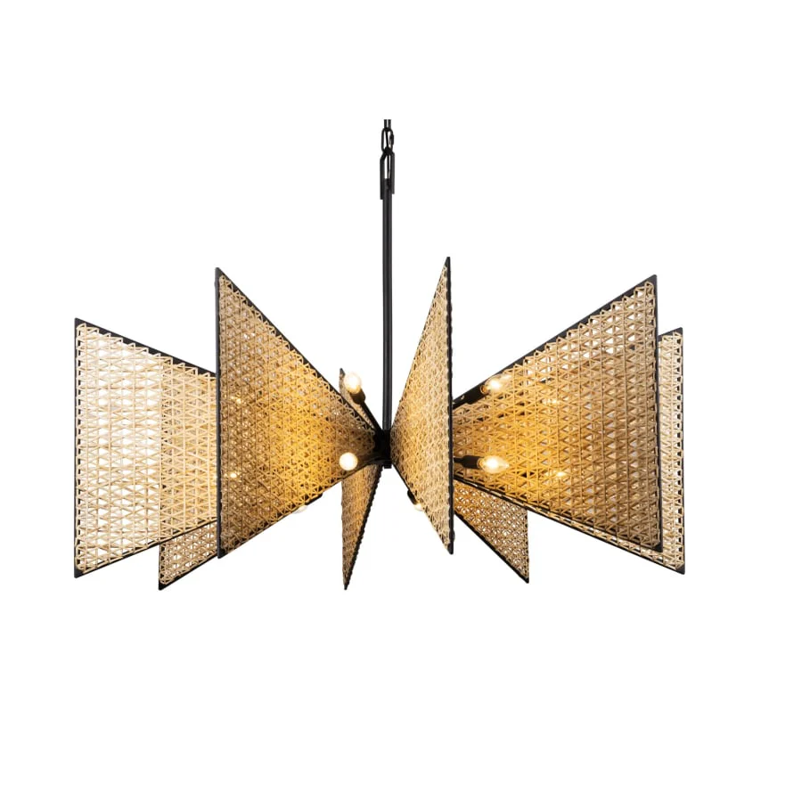 Varaluz Machina 16 Light 48" Wide Abstract Sputnik Chandelier - Image 1
