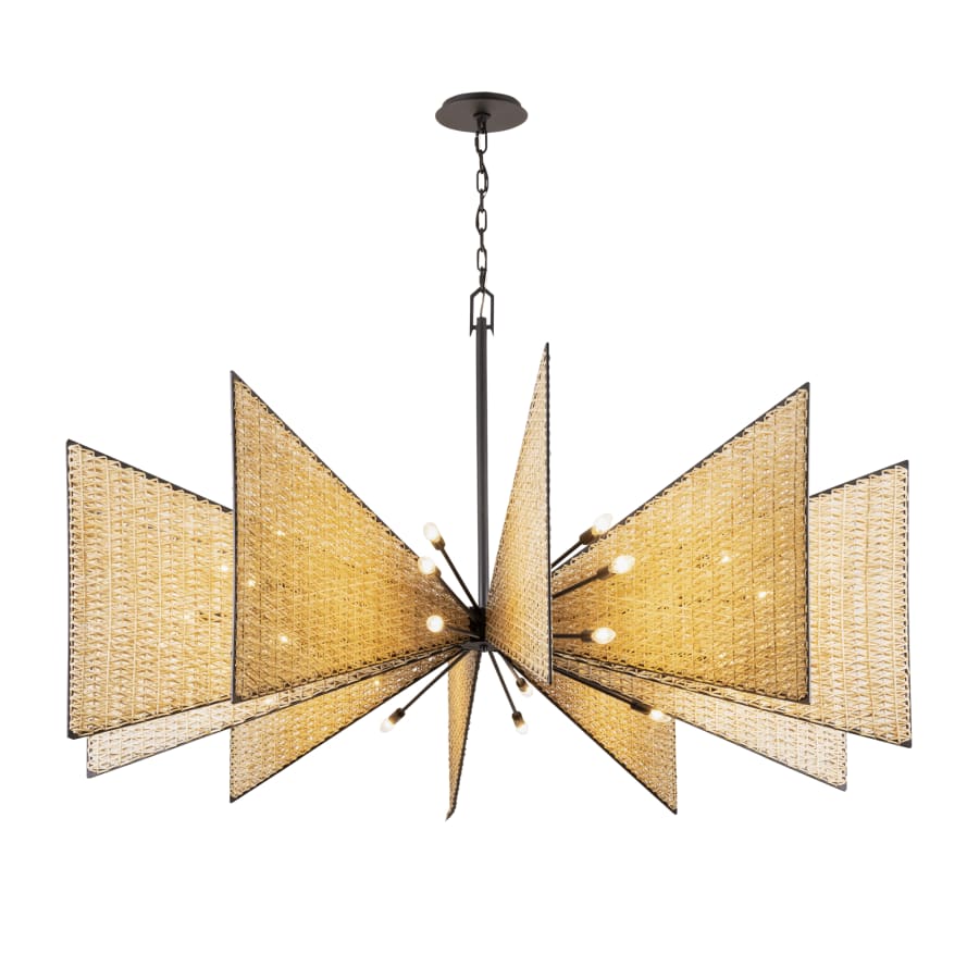 Varaluz Machina 30 Light 73" Wide Abstract Sputnik Chandelier - Image 2
