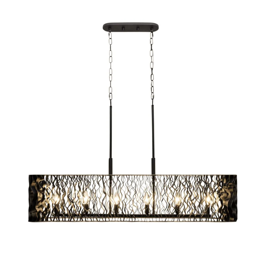 Varaluz Estela 6 Light 48" Wide Linear Pendant - Image 2