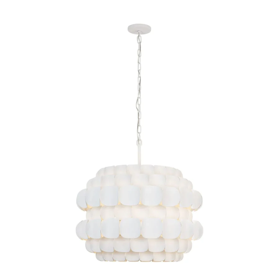 Varaluz Swoon 6 Light 27" Wide Drum Chandelier - Image 2