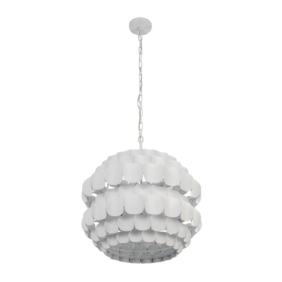 Varaluz Swoon 6 Light 27" Wide Drum Chandelier - Image 3