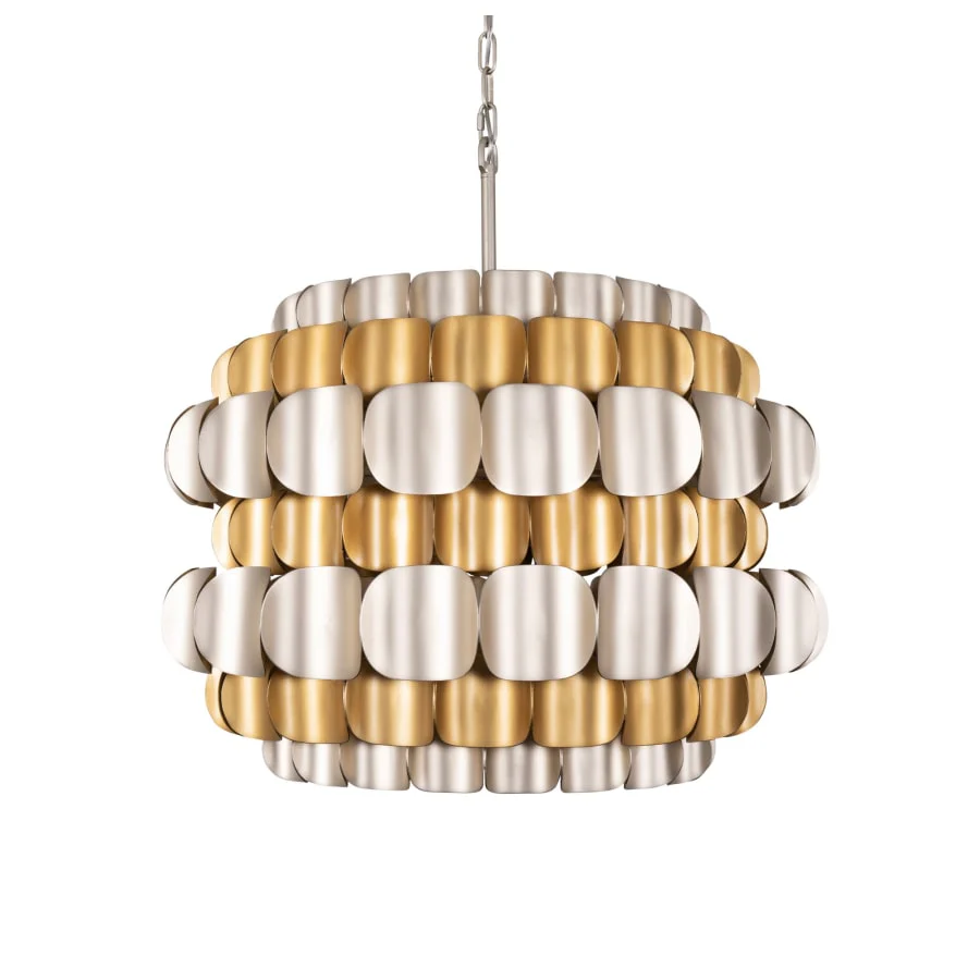 Varaluz Swoon 6 Light 27" Wide Drum Chandelier - Image 1