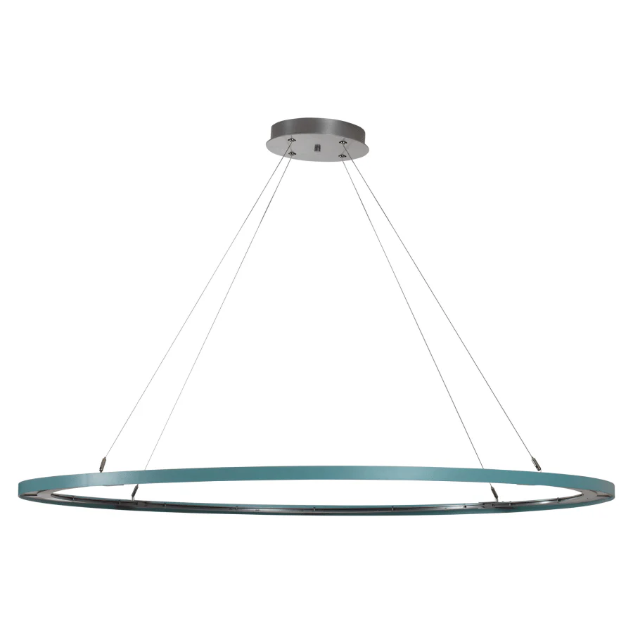 Vermont Modern Ringo 61-13/16" Wide Integrated LED Ring Chandelier with Adjustable Cables - Image 3