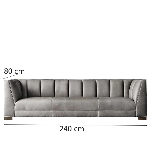 كنبة استقبال بألوان متعددة 80×240سم - FUD29 - Image 2