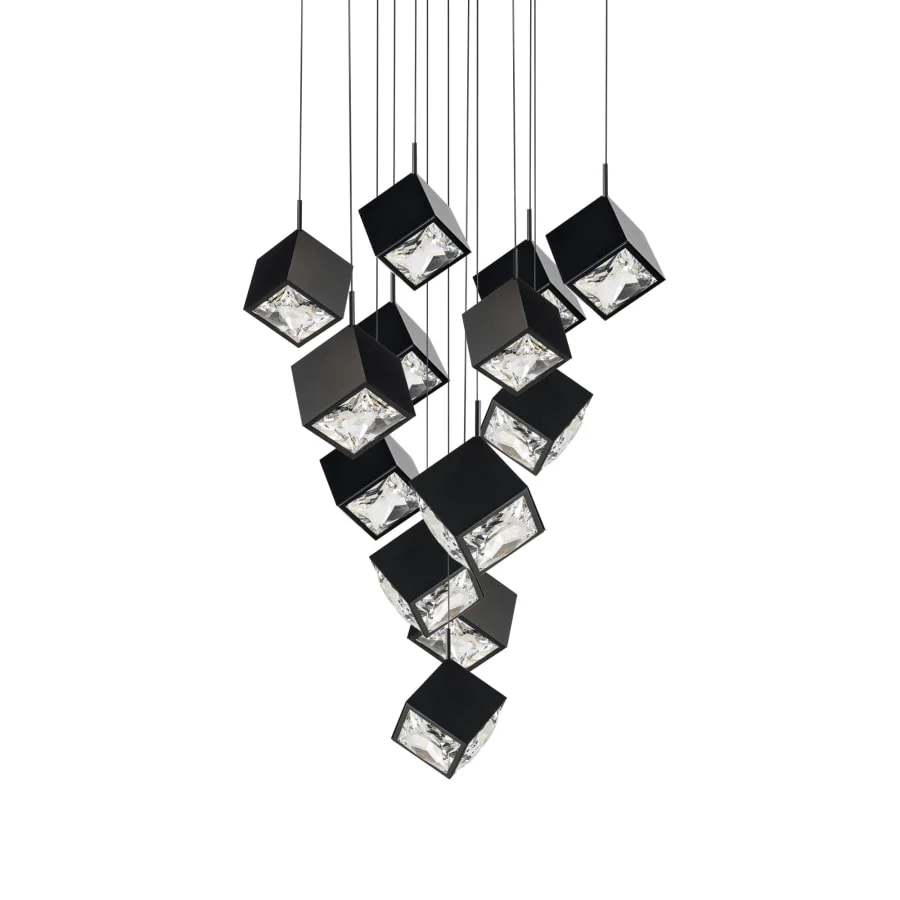 WAC Lighting Ice Cube 13 Light 23" Wide LED Multi Light Pendant - Image 1