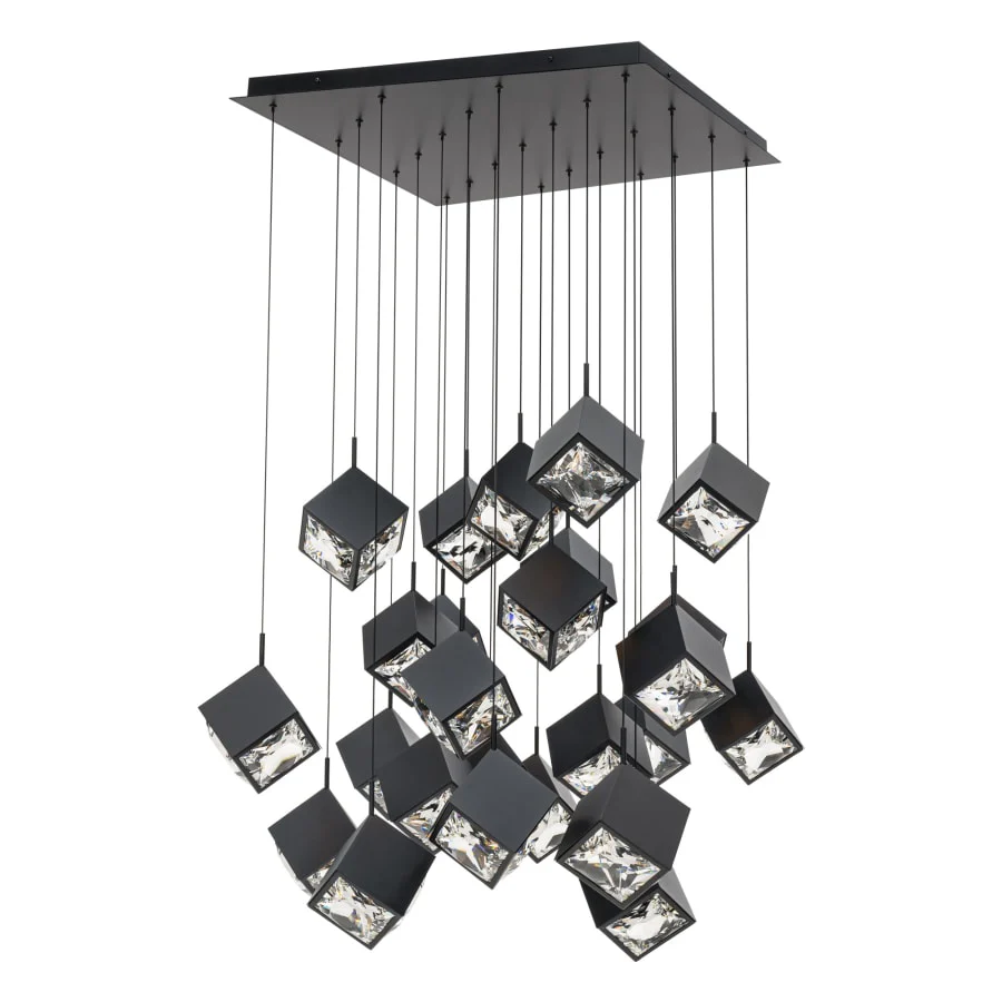 WAC Lighting Ice Cube 25 Light 32" Wide LED Multi Light Pendant - Image 1