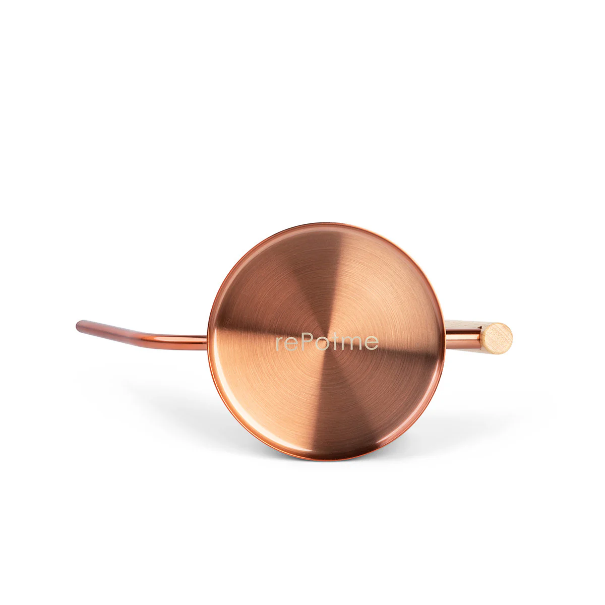 rePotme 1.25 Quart Stainless Steel Watering Can - Caramel Copper - Image 2
