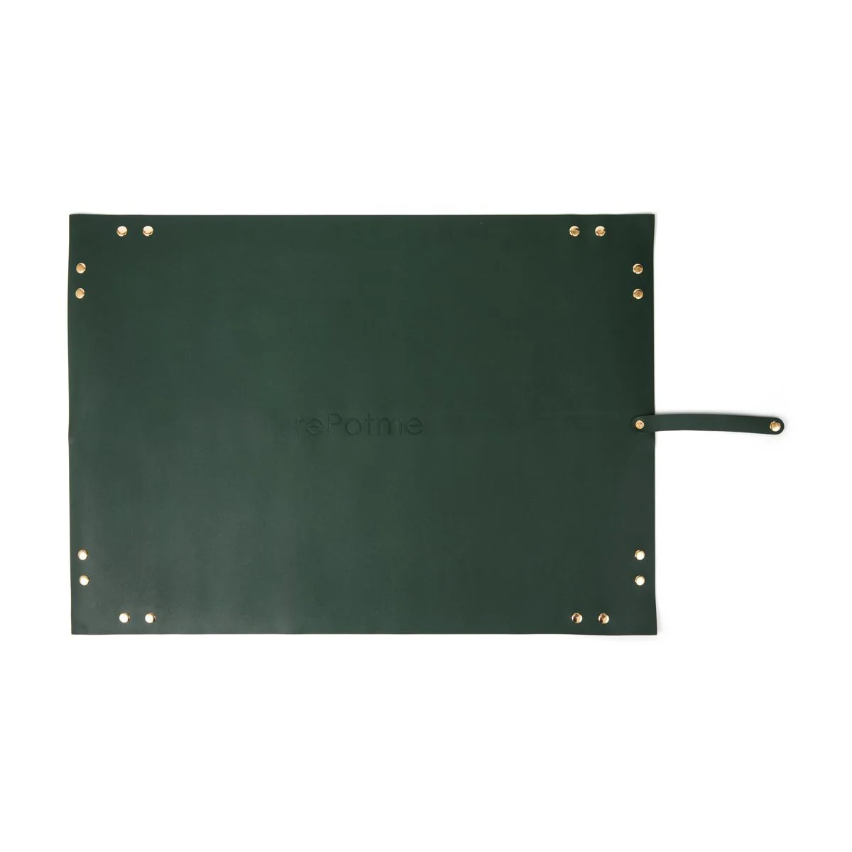 Portable Leather Repotting Mat - Emerald - Image 3