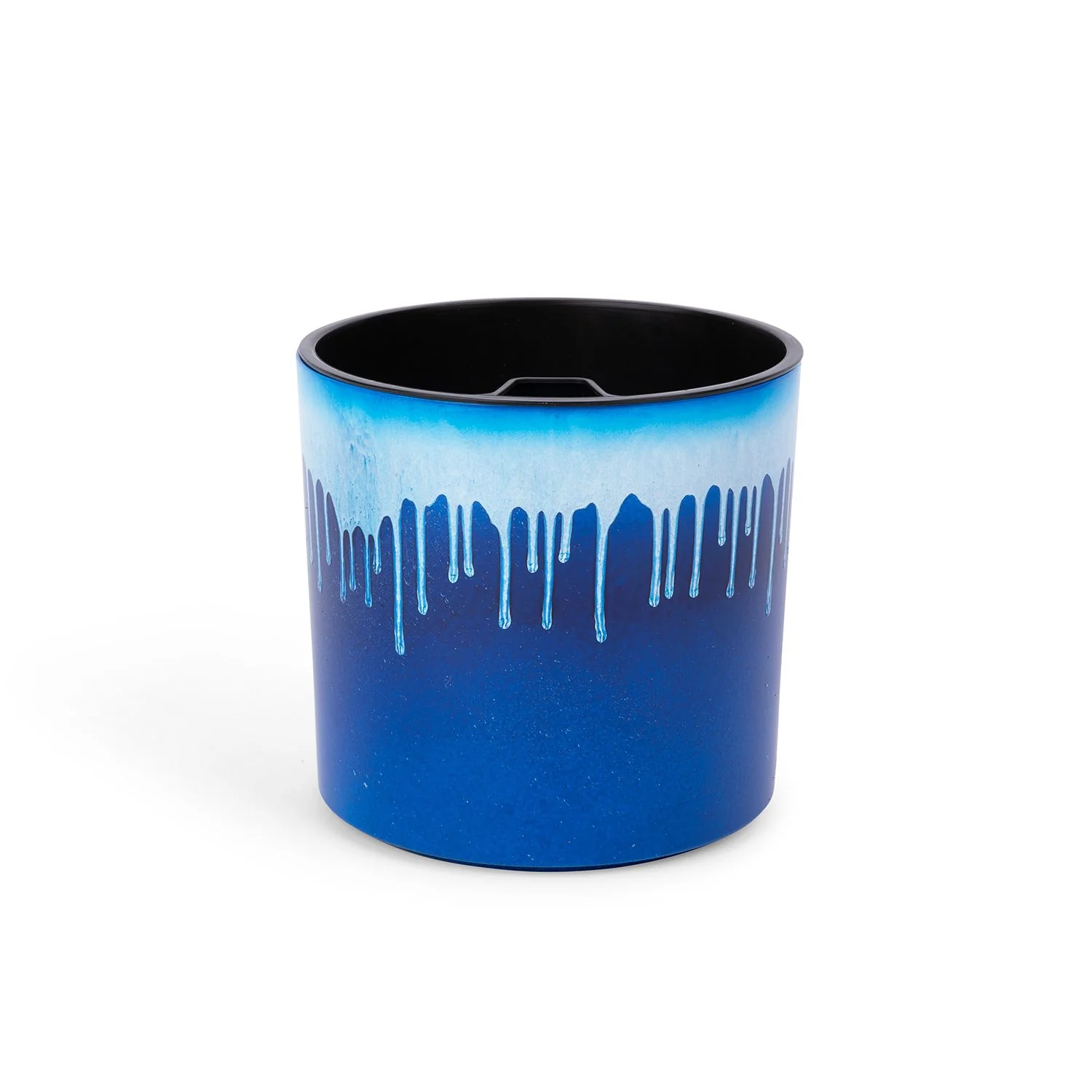 8 inch Aqua Core Self Watering Pot – Blizzard Blue