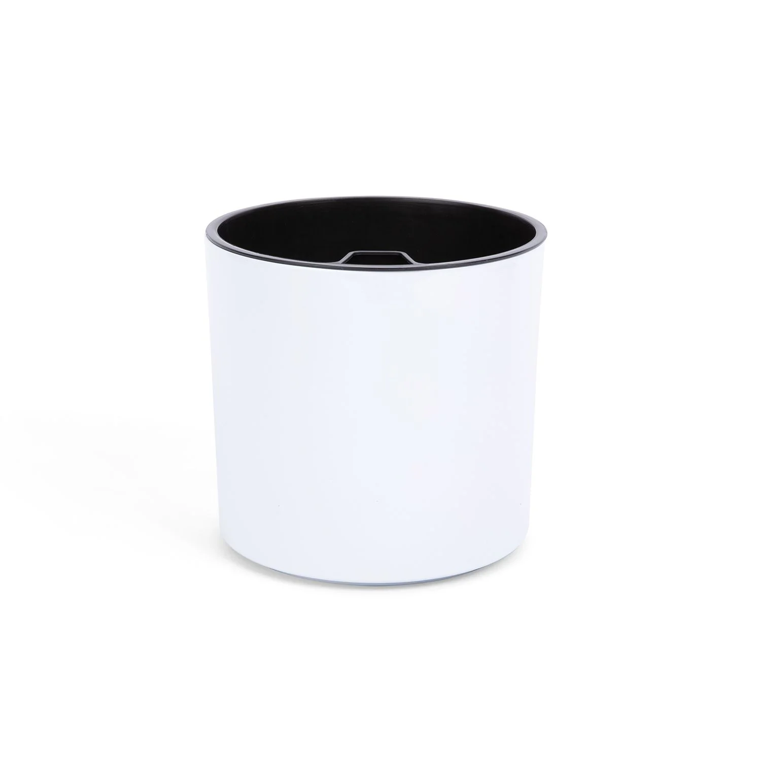 8 inch Aqua Core Self Watering Pot – Designer White