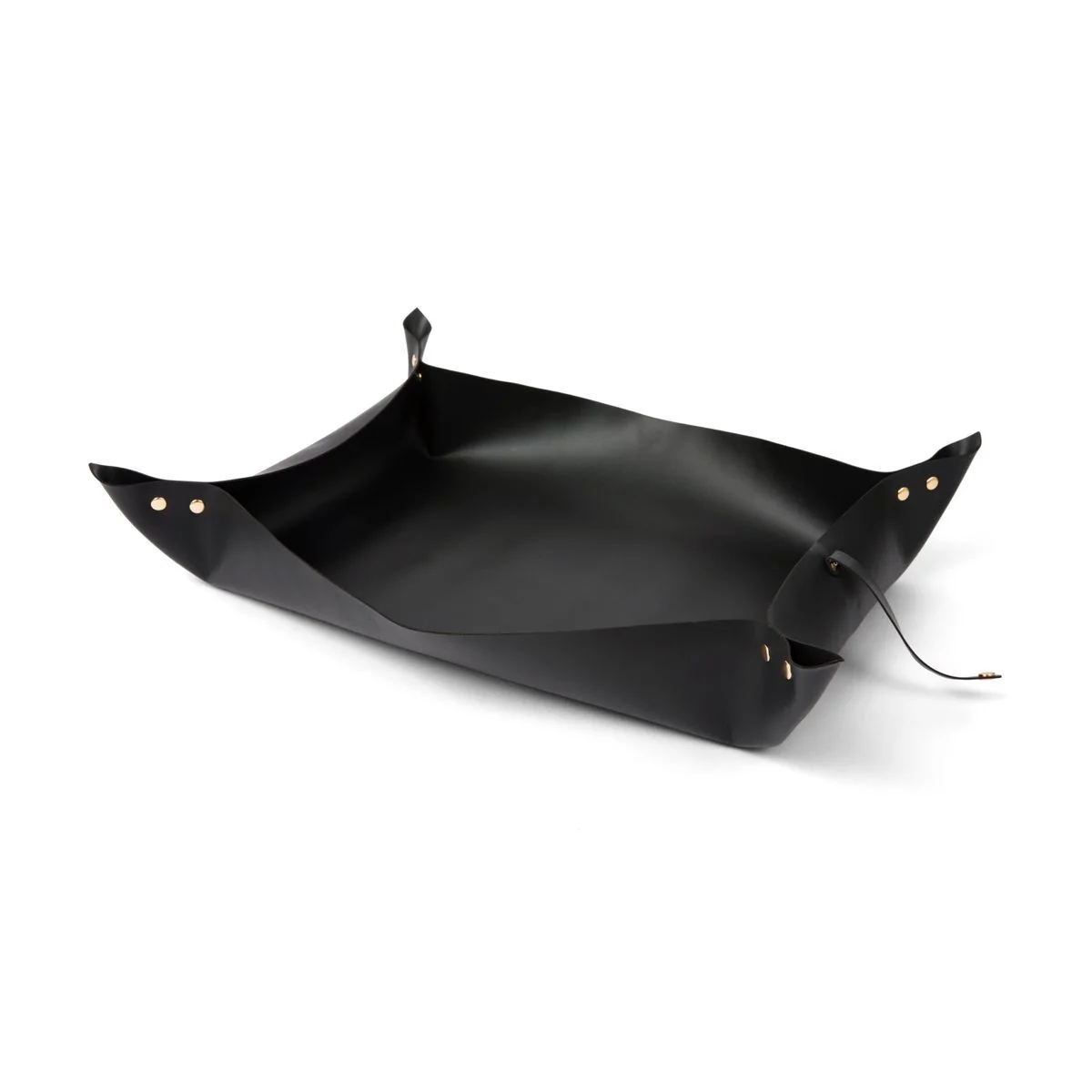 Portable Leather Repotting Mat – Onyx