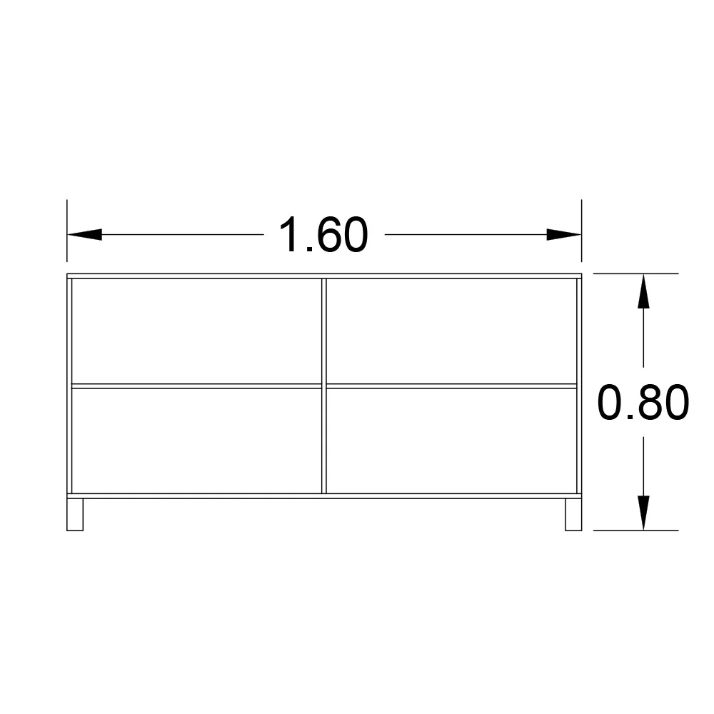 بوفيه 40×160سم - WOD10 - Image 2
