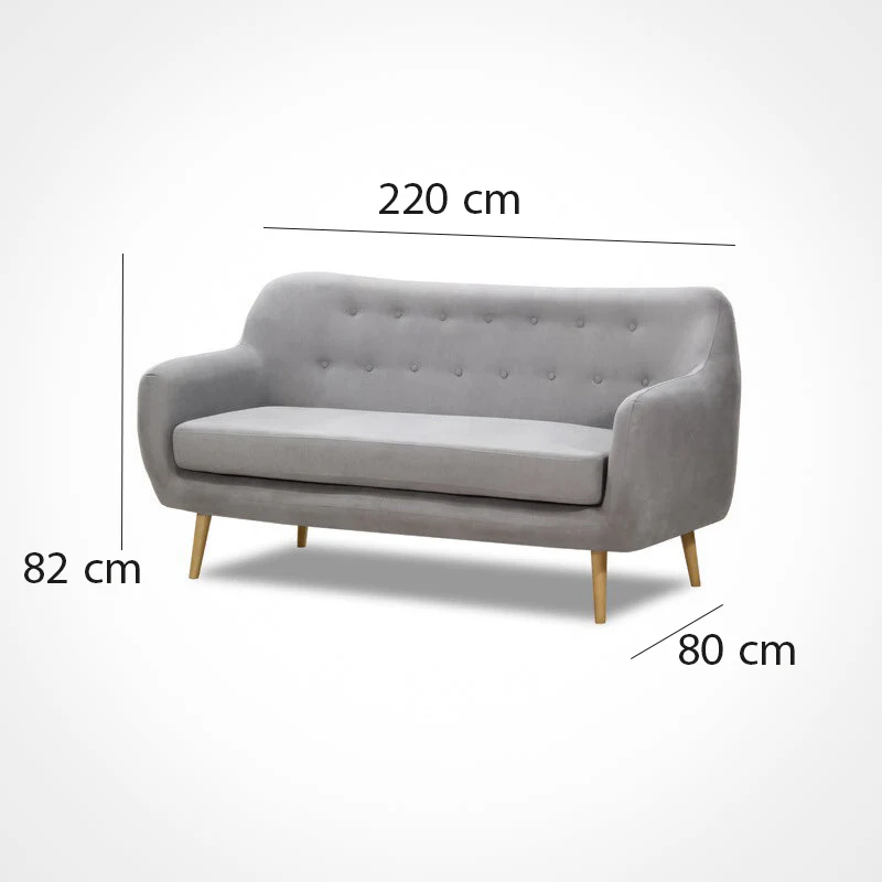 كنبة استقبال 220×82 - WS41 - Image 2