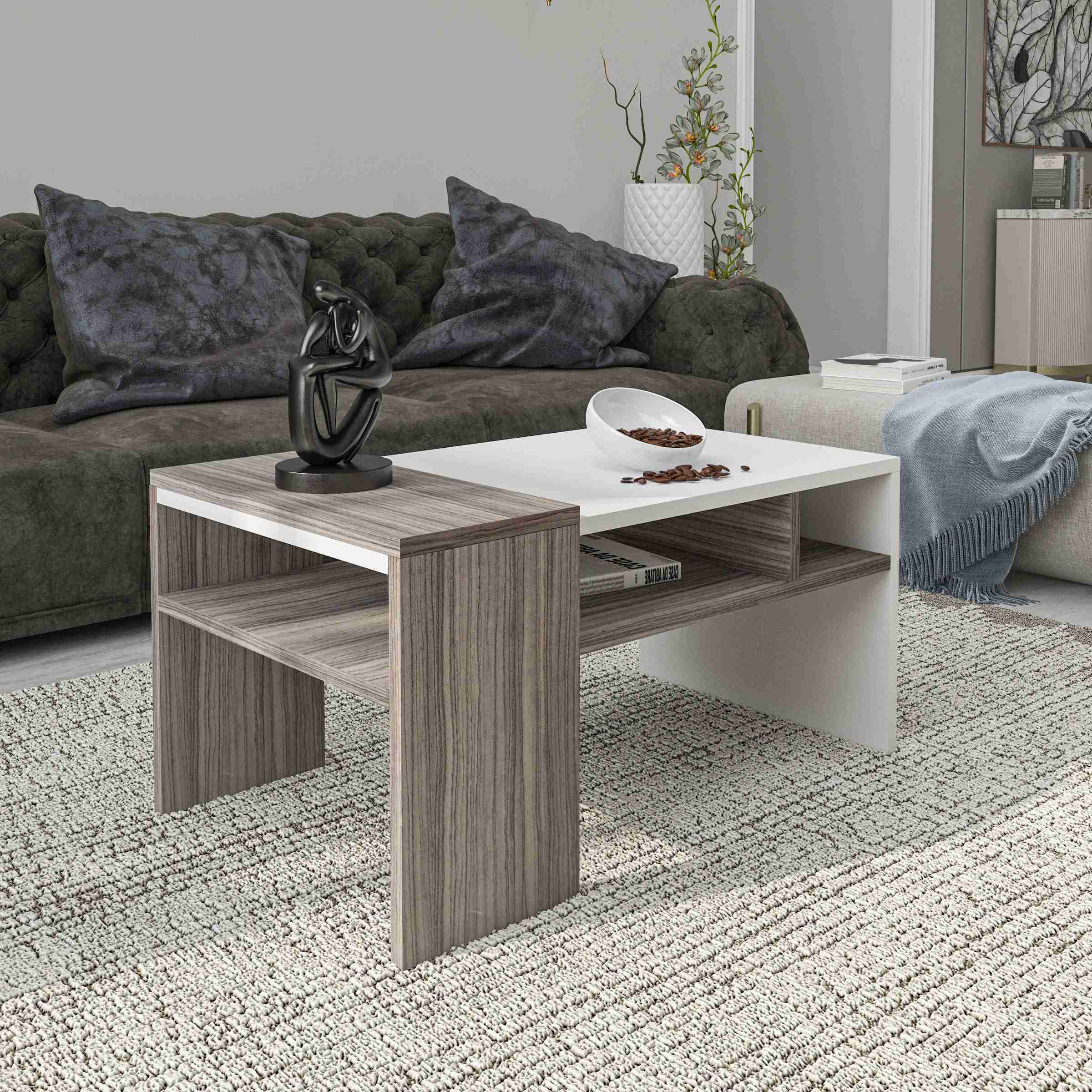 ترابيزة قهوة 54×90سم- ZAF46 - Image 1