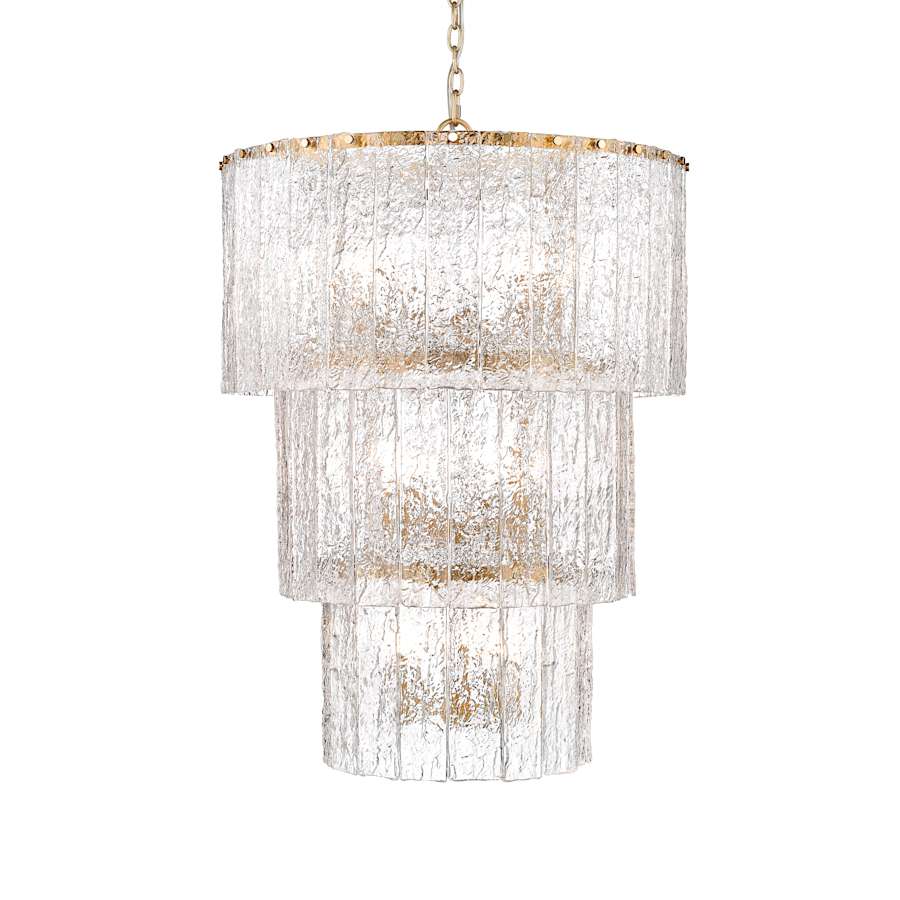 Z-Lite Glacier 12 Light 28″ Wide Waterfall Chandelier