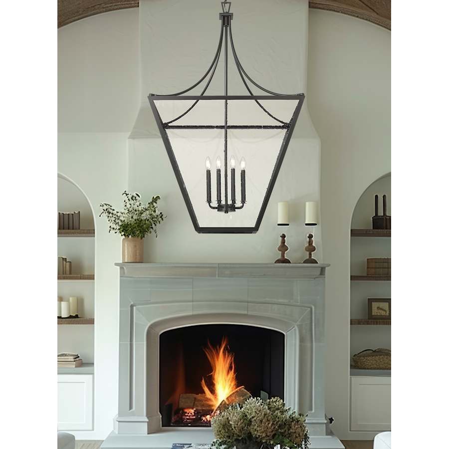 Z-Lite Montalcino 8 Light 32" Wide Taper Candle Pendant - Image 2