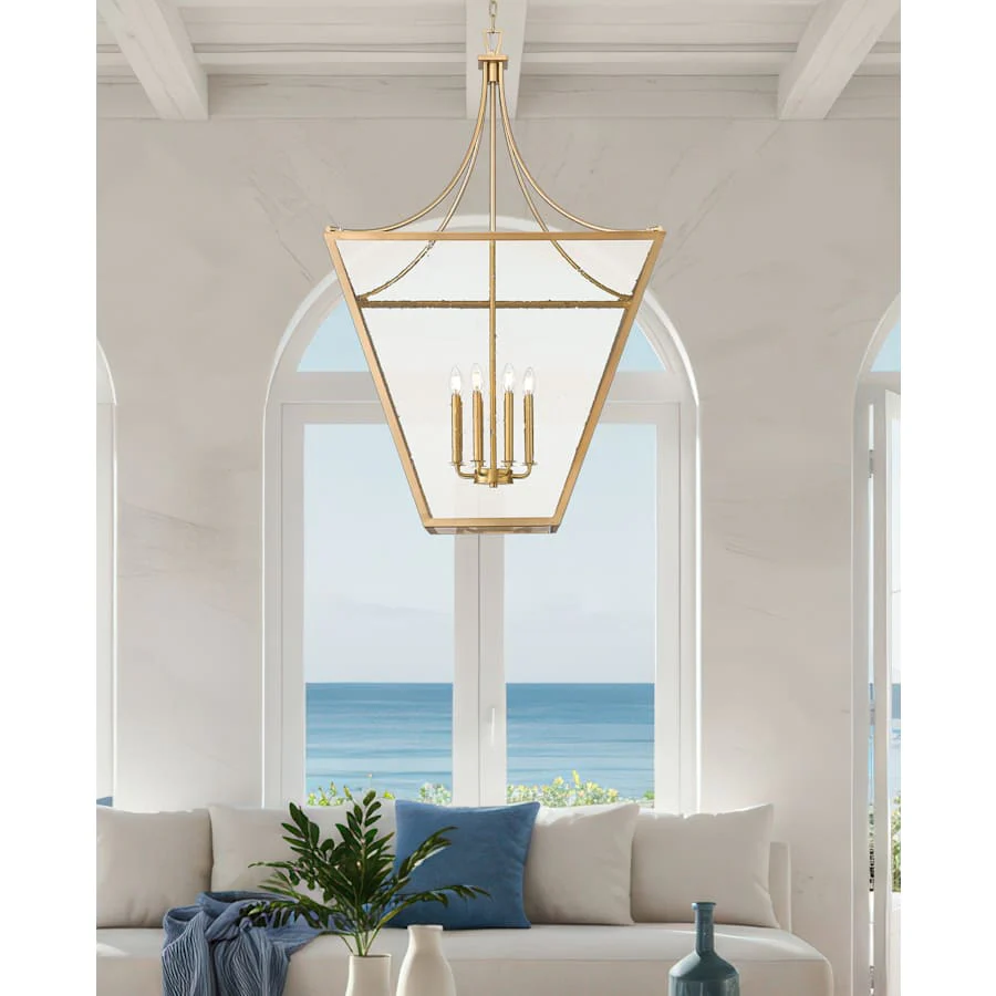 Z-Lite Montalcino 8 Light 32" Wide Taper Candle Pendant - Image 3