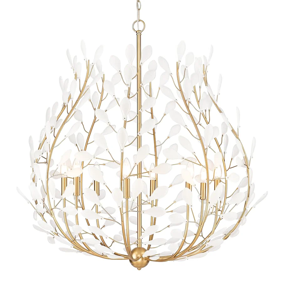 Z-Lite Claudine 8 Light 38" Wide Crystal Pendant - Image 1
